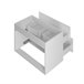 Mueble bajo lavabo Soline 80 Blanco