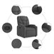 Sillón Reclinable Crema
