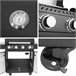 Cocina exterior modular FYRA - 4 quemadores Negro