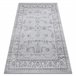 Alfombra MEFE moderna 2312 Ornamento Structural dos niveles 140x190 Gris