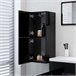Armario de baño madera contrachapada 30 Blanco