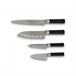Cuchillos Santoku Cecotec Negro