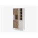 Buffet de cocina FRESH II. 3 Puertas. DMF. Roble/blanco Blanco/ Madera