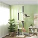 Árbol para Gatos Aglomerado de Madera PawHut Crudo