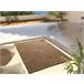 Alfombra de interior/exterior efecto yute GUINEA - ATTICGO 80x150 Natural