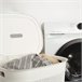 Curver Cesto de ropa sucia Filo 55L con tapa Blanco