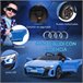 Coche Eléctrico Infantil PP, Metal HOMCOM Azul