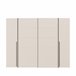 Armario SAND 210x270cm 2 puertas batientes y 2 puertas correderas Beige