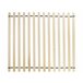Beliani Cama con somier Madera de caucho BOUSSICOURT Marron