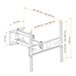 Soporte TV pared inclinable/orientable/desplegable Kaorka Negro