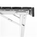 Aktive Mesa plegable camping aluminio antideslizante Gris