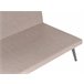 Beliani Sofá de jardín Poliéster LORETELLO Beige