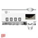 Portacepillos de Dientes Eléctrico Esterilizador UV 2000 mAh KLACK® Blanco