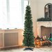 Árbol de Navidad Plástico, Metal HOMCOM Verde