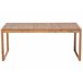 Beliani Conjunto de comedor SASSARI Madera Clara