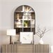 Espejo de Pared Metal, Vidrio HOMCOM, hogar - decoración hogareña 60x2 Negro