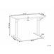 Beliani Escritorio ajustable DESTIN III 120x72 Blanco