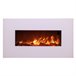 Chimenea eléctrica mural SINED CAMINETTO MONTE BIANCO Blanco