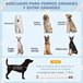 Caseta para Perros Tela Oxford, Acero PawHut 