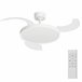 Ventilador techo JULIA M retractil led motor DC  Blanco