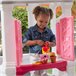 Casa Infantil de Juego Courtyard Cottage Rosa