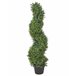 Beliani Planta artificial BUXUS SPIRAL TREE Verde
