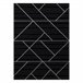 Alfombra EMERALD exclusivo 7543 glamour 80x150 Negro