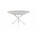 Mesa de cocina extensible ELIPSE 100/130x100cm Blanco