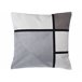 Beliani Cojín decorativo WEDELIA Gris