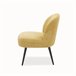 Sillón decorativo KITTY Amarillo