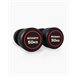 Mancuernas Redondas 50Kg (Pareja) - BOOMFIT Negro