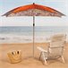 Aktive Sombrilla playa inclinable estrella de mar UV40 c/funda Verde