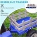 Coche Eléctrico Infantil PP, Metal HOMCOM Azul