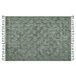 Beliani Alfombra de pelo corto KARS 140x200 Verde