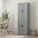 Alacena de Cocina Melamina de Madera HOMCOM, hogar - cocina Gris