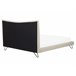 Beliani Cama con somier Poliéster LANNION 183x223 Beige