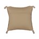 Beliani Cojín decorativo ERIGERON Beige