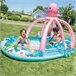 Centro de juegos hinchable agua pulpo c/difusor INTEX Azul