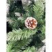 Árbol de Navidad de lujo efecto nieve Verde Oscuro