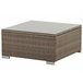 Beliani Conjunto longue BELVEDERE Blanco