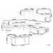 Beliani Conjunto longue MESSINA Arena