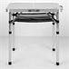 Aktive Mesa plegable camping maletín antideslizante c/red auxiliar Beige