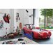 Cama coche LE MANS 90x190cm con luces led Cama coche LE MANS 90x190cm con luces led Rojo