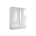 Armario ATENZA puertas correderas 200x238cm blanco Blanco