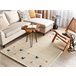 Beliani Alfombra de pelo corto YALI 140x200 Beige