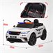 Coche Eléctrico Infantil PP, Acero AIYAPLAY Blanco