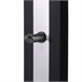 Ducha solar de aluminio con lavapiés Sined DOCCIA ELLA INOX Negro