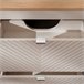 Mueble bajo lavabo cesto de ropa Manoa 120 Beige