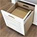 Banco de Almacenamiento con cojines y 2 Cubos FSR23-K-W SoBuy Blanco