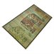 Acomoda Textil – Felpudo de Entrada, Alfombra Rectangular de Goma Verde